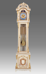 Grandfather Clock 503 lacquered and decorated